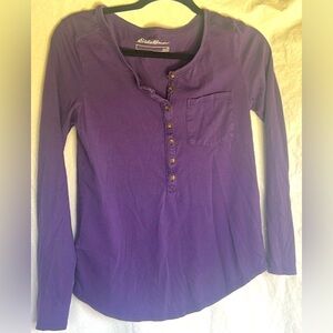 Eddie Bauer Small Long sleeve cotton shirt